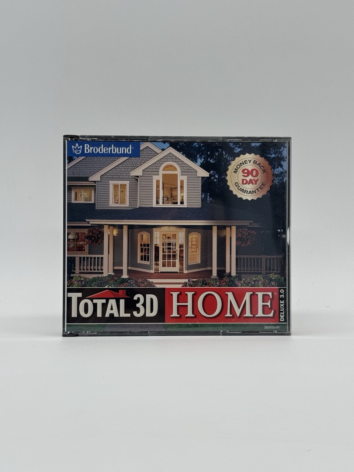 TOTAL 3D HOME ~ BRODERBUND 2000 CD-ROM WINDOWS 95/98 DELUXE 3.0 ~ REDECORATE 