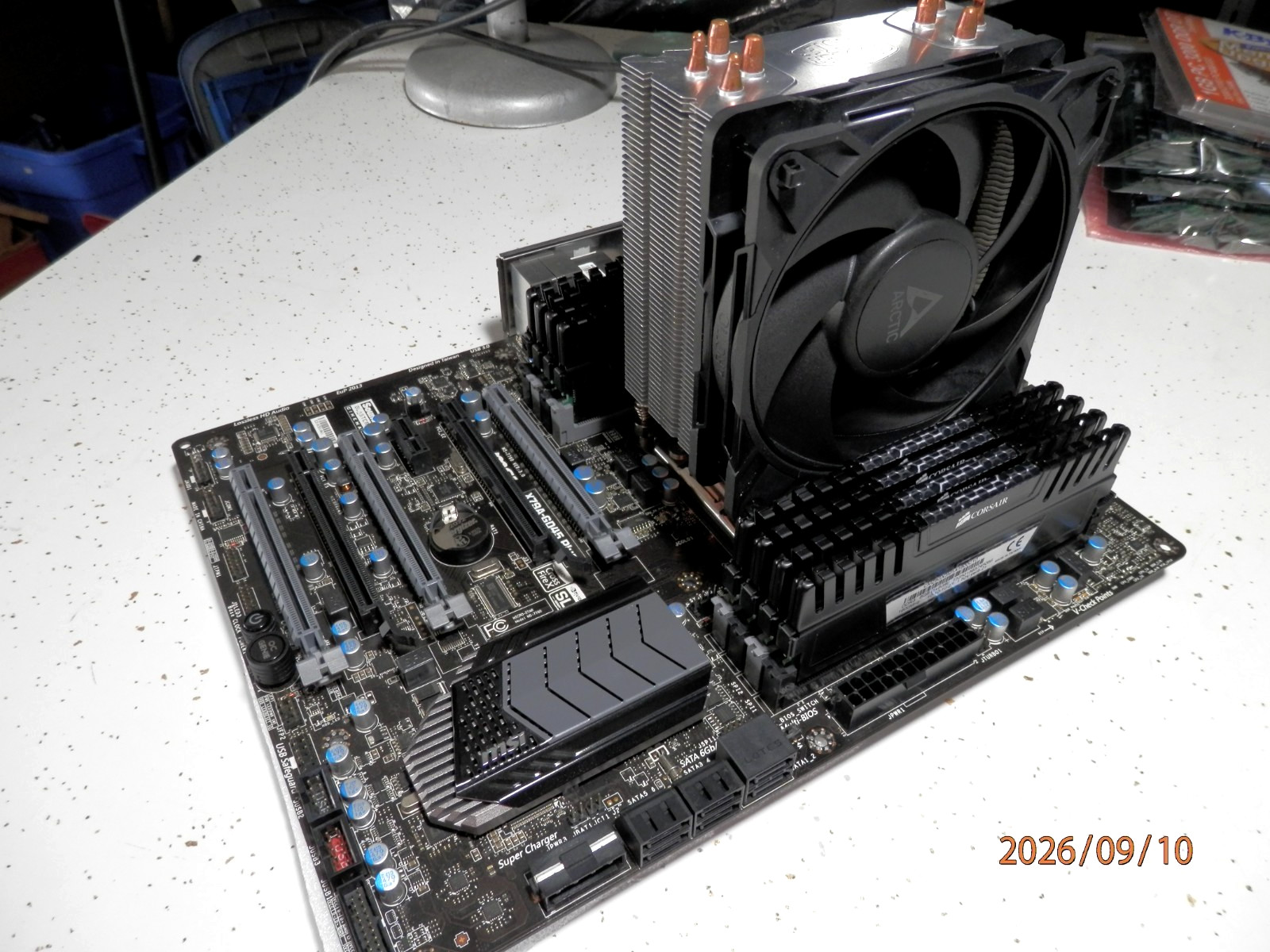 MSI X79A-GD45 Plus ATX LGA2011  i7 4930k & 64GB Corsair Vengeance