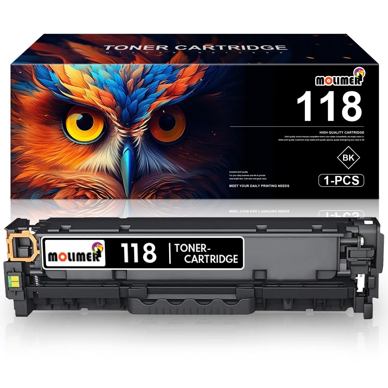 High Yield 118 Toner Cartridge Replacement for Canon 118 Toner MF8580 MF8380Cdw