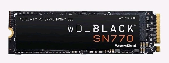 Western Digital WD 2280mm BLACK SN770 2TB M.2 NVMe Gen 4.0 x 4 SSD SN770