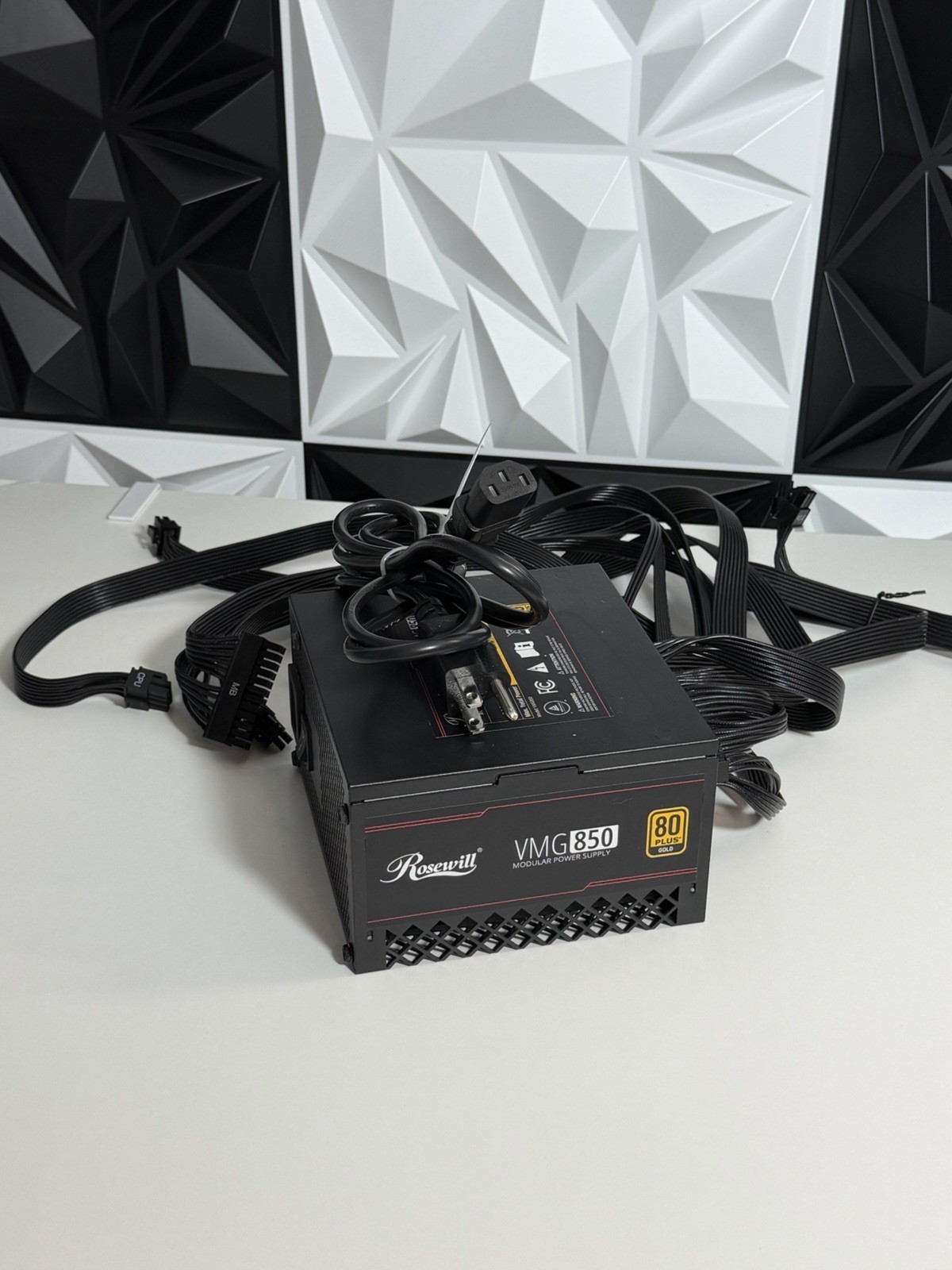 Rosewill VMG 850W 80 Plus Gold Modular Power Supply 80+ Gold