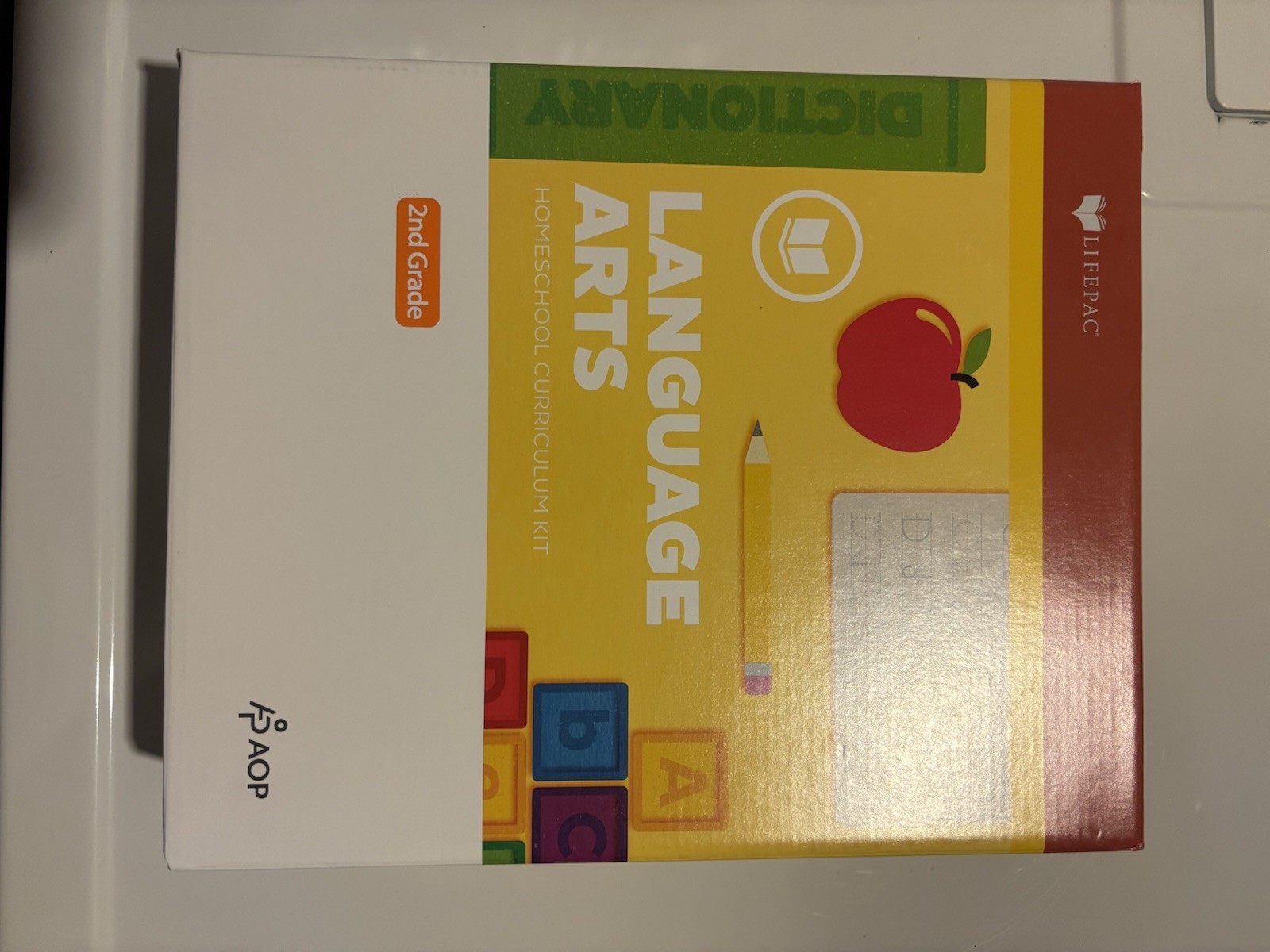 Lifepac 2nd Grade Language Arts Set AOP Alpha Omega Homeschool Curriculum