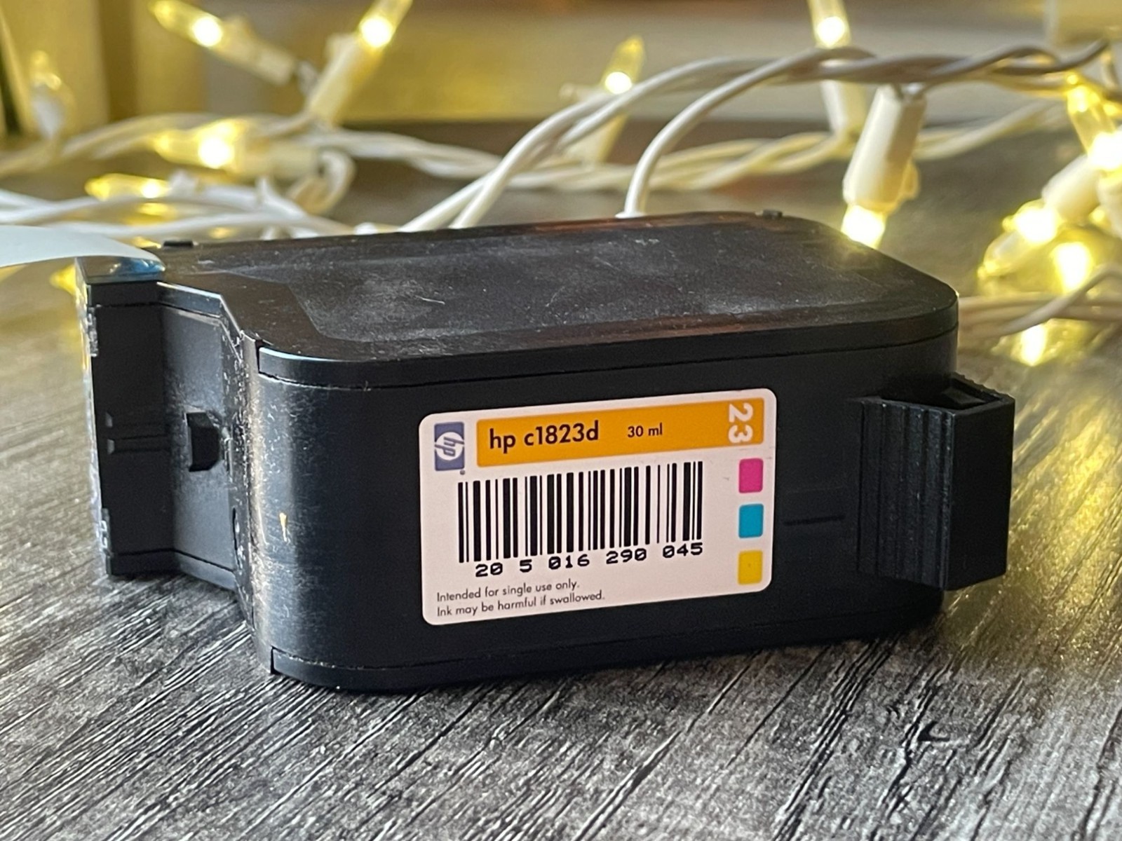 Genuine HP 23 Tri-Color Ink C1823D - New Factory Sealed (No Box)