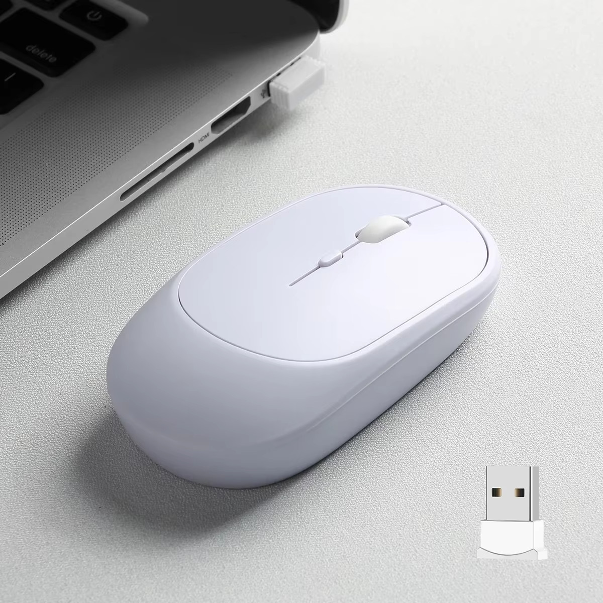 XIAOMI MI PORTABLE MOUSE WIRELESS USB BLUETOOTH MAC PC WOW Fast Shipping
