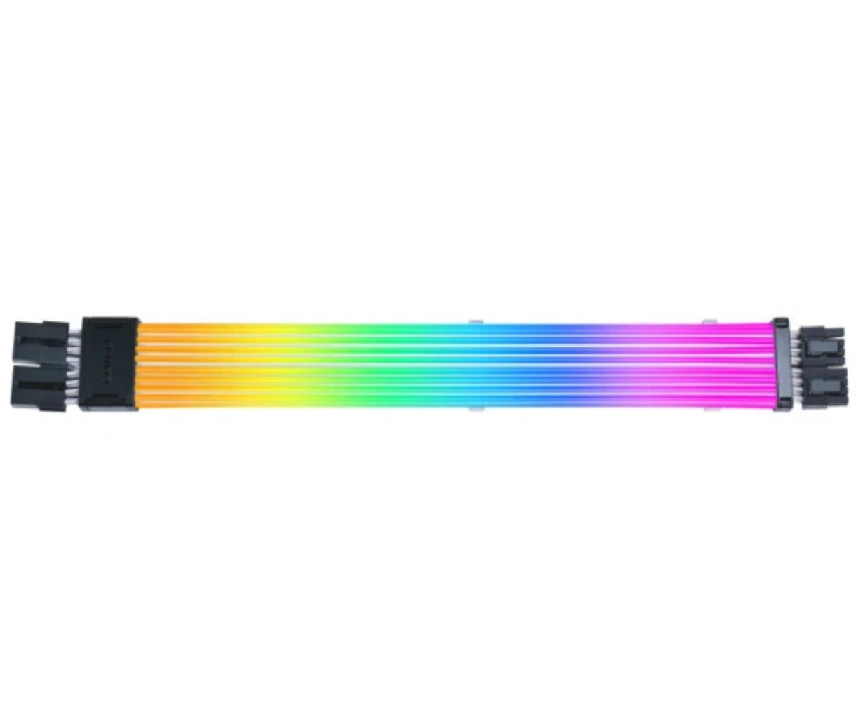 Lian Li Strimer Wireless GPU 2*8 Pin PW8-1W Addressable RGB Power Extension Cabl