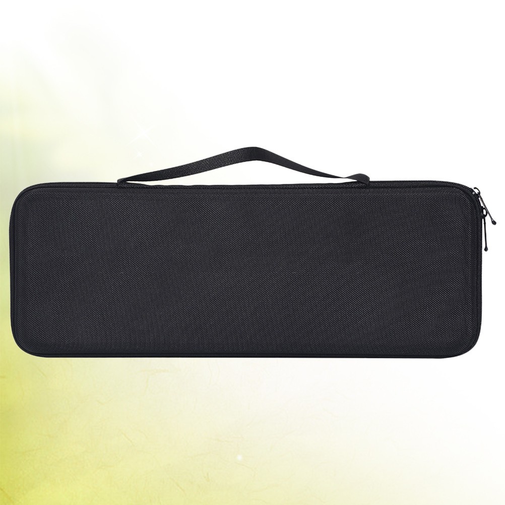 Reusable Keyboard Protective Case Hard Plastic Cover Travel Storage Bag Black
