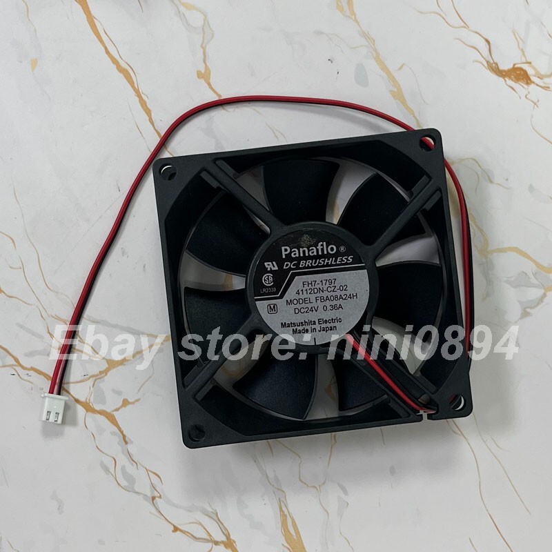 panaflo FBA08A24H 8025 DC24V 0.36A 8CM 2-Wire Inverter Cooling Fan