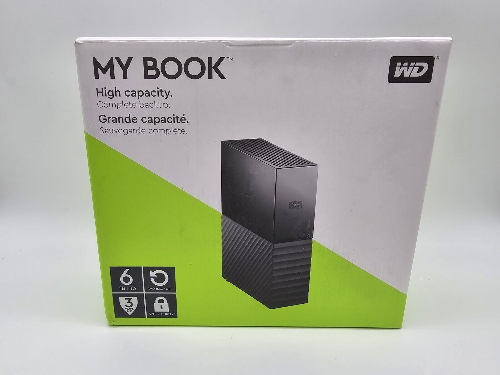 Western Digital WD My Book 6TB High Capacity External USB 3.0 Hard Disk Drive