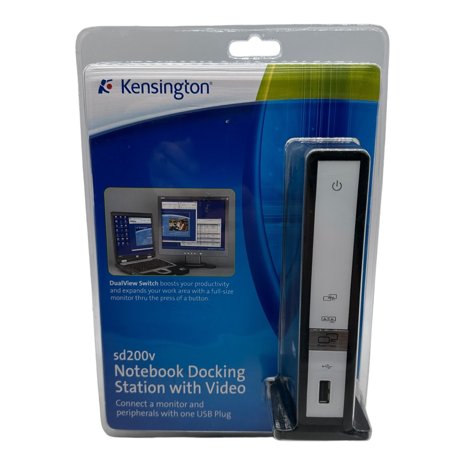 Kensington SD200V Universal Notebook Docking Station with Video - Brand New