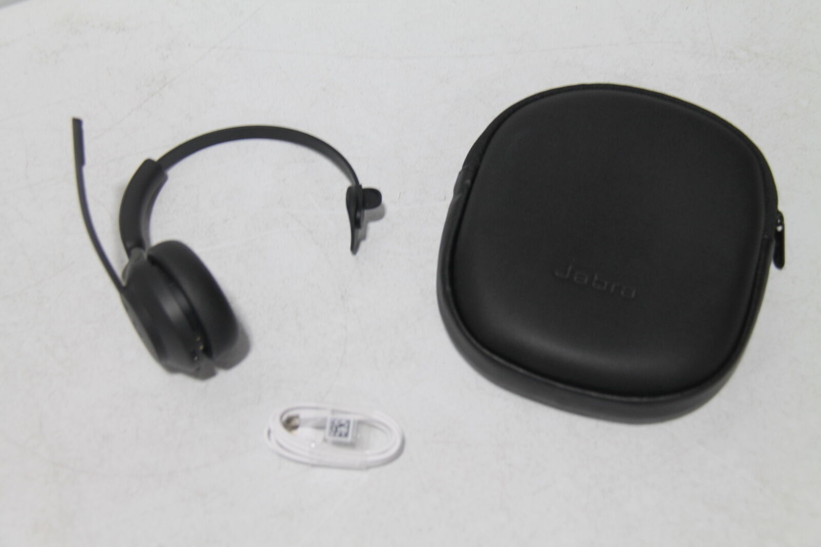 Jabra Evolve2 65 MS Wireless Bluetooth Mono Headset with Link380a - Black-