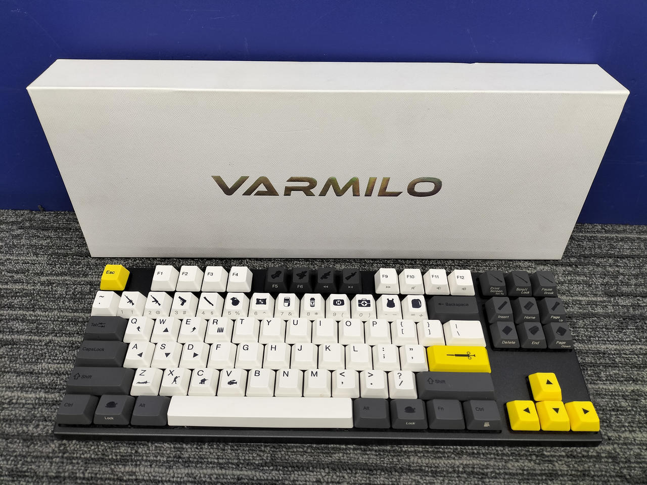 Varmilo VA87M Mechanical Keyboard Good Condition Used