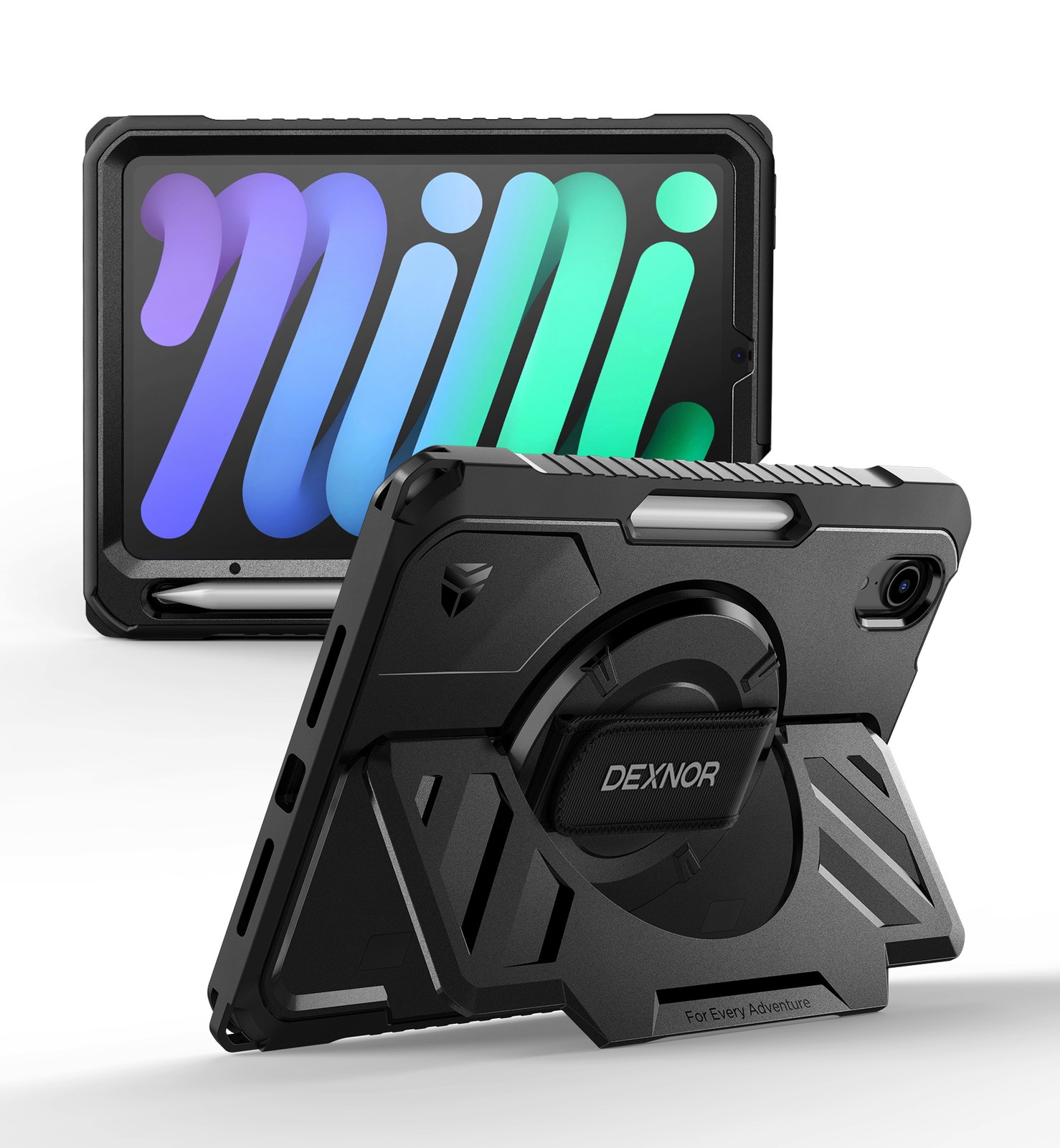 DEXNOR Case for iPad A16/10th 10.9/iPad Mini A17 Pro 6th/9th 8th 7th Gen 10.2 in