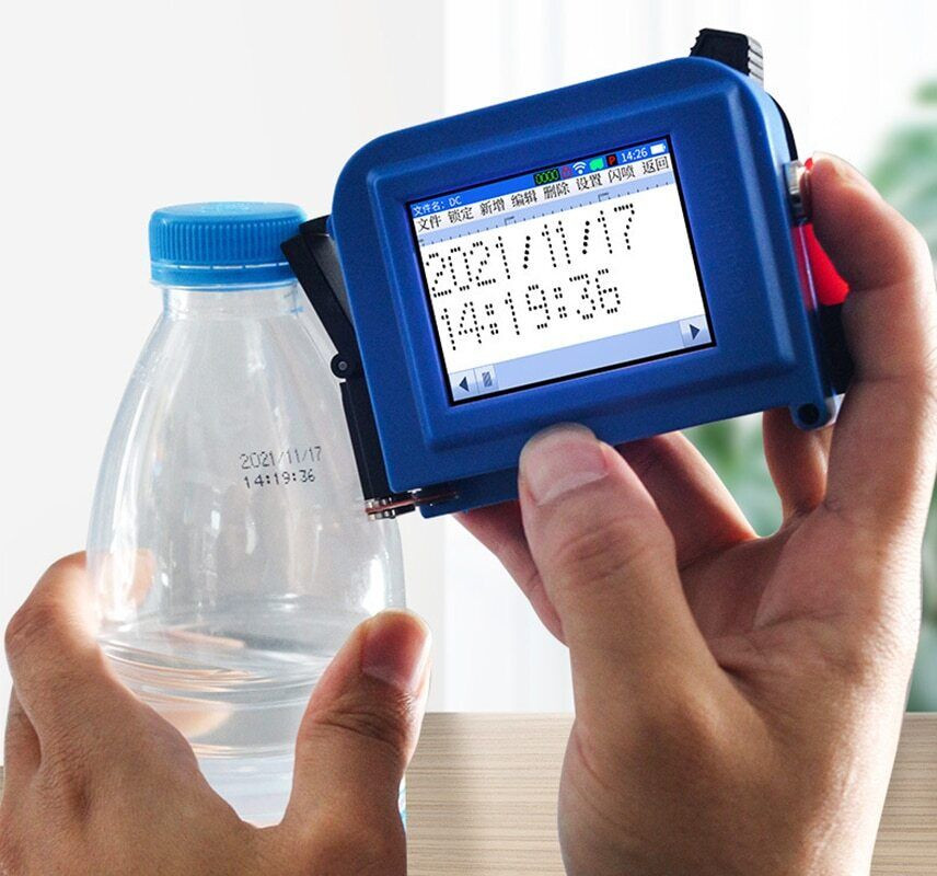 Mini Smart Inkjet Printer QR code Date Packaging Bag Bottle Cap Inkjet Printer