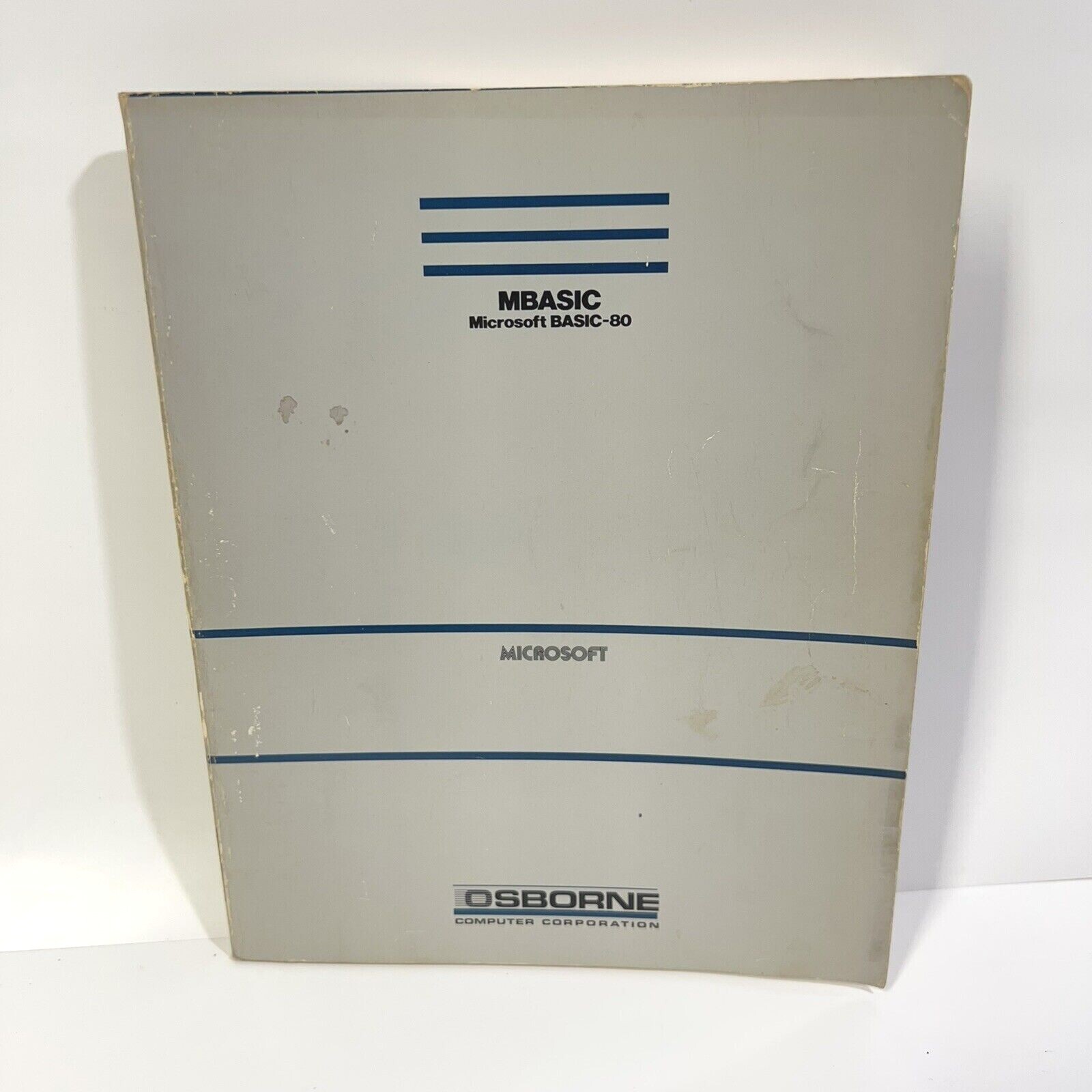 Microsoft BASIC-80 vrs 5.0 Reference Manual by OSBORNE COMPUTER CORPORATION