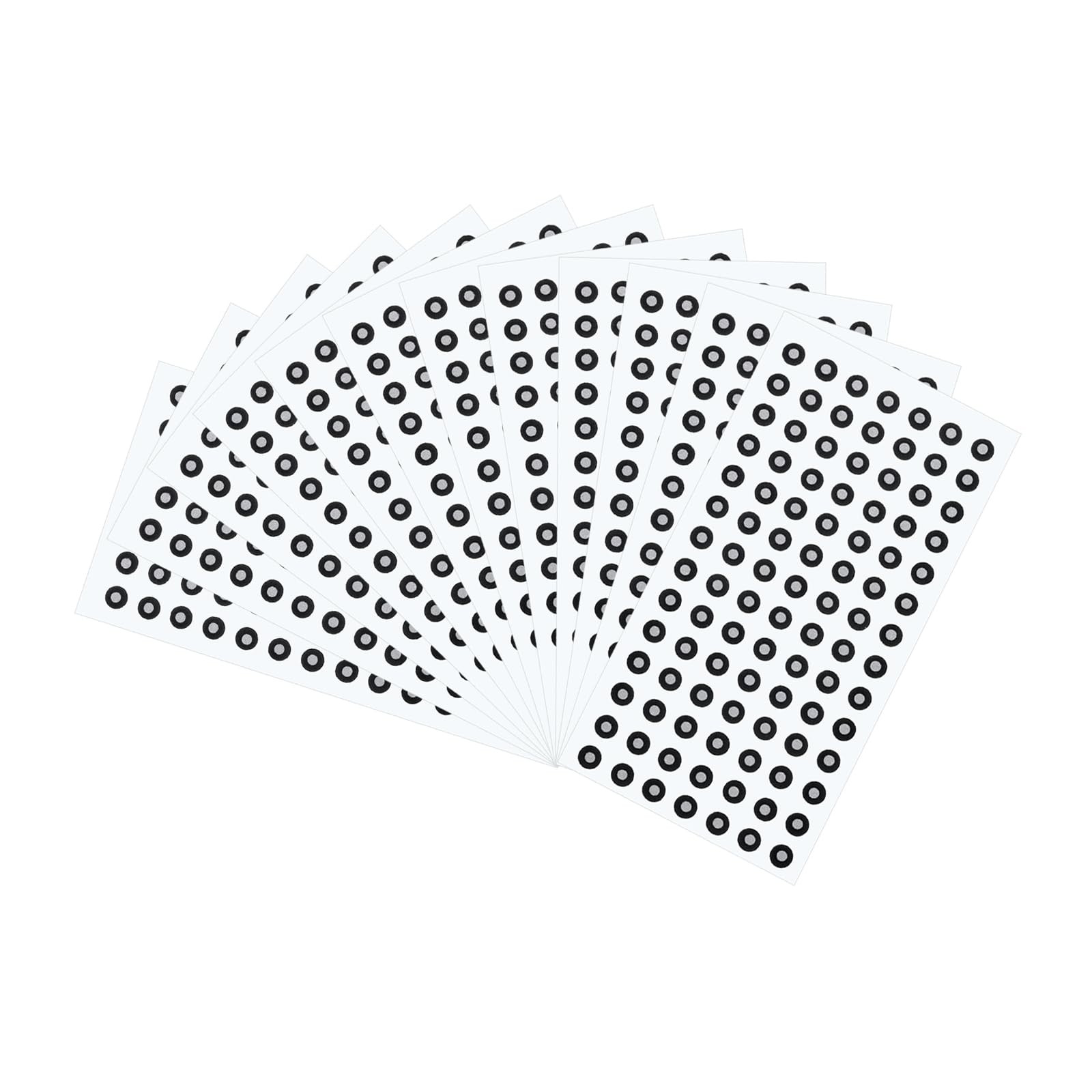 uxcell 1200 Pcs 3D Scanner Markers 3mm High Reflective 3x6mm, Gray