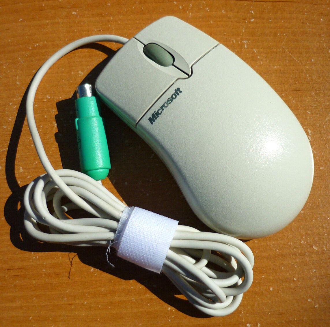 Vintage Microsoft IntelliMouse 1.3A PS/2 Wheel Mouse X05-53748 - Cleaned Tested