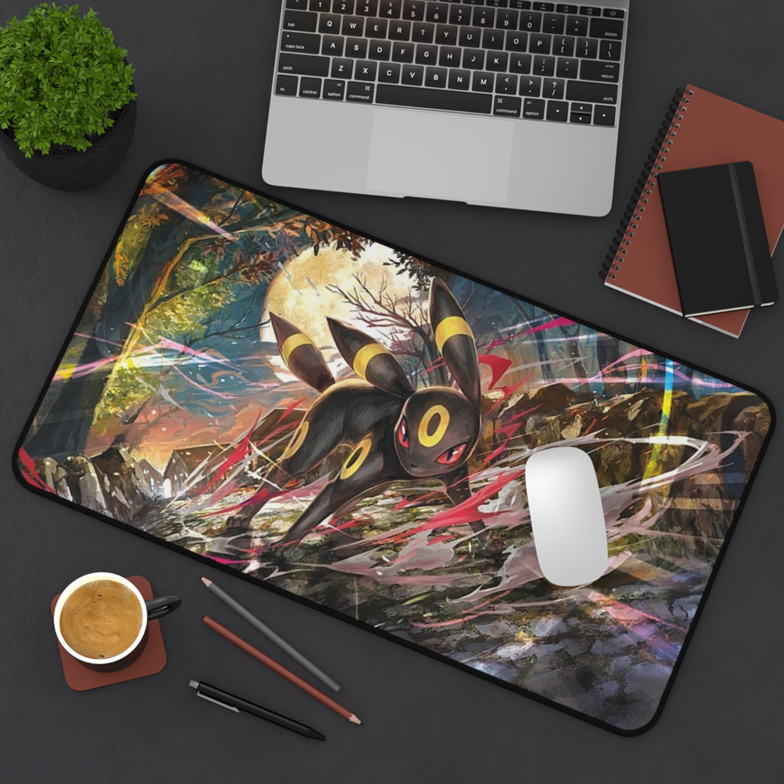 Umbreon Pokemon Mousepad Playmat TCG CCG Trading Card Game Mat HP689T
