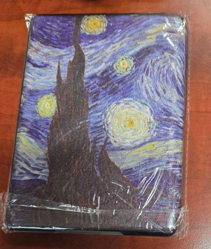 WALNEW Rigid Case for 6.8” Kindle Paperwhite New Sealed Van Gogh SHIPS FREE