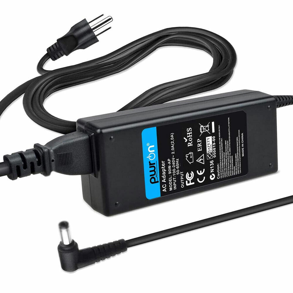 PwrON 90W DC Adapter Charger for HP X2 E8C15UA 11-h030la 13-p117cl x2 Laptop PSU