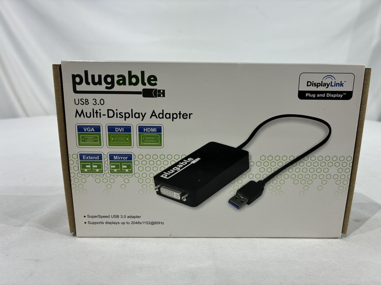 Plugable USB 3.0 Multi-Display Adapter UGA-3000