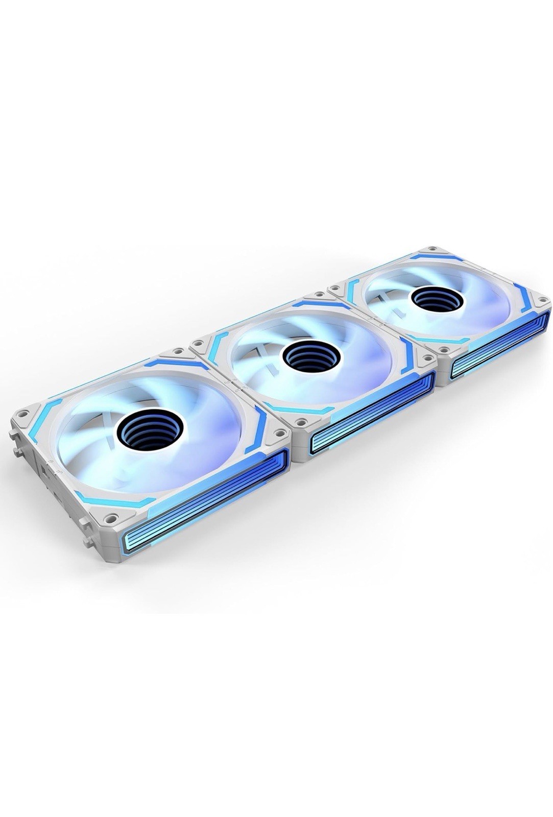 120mm RGB PC Cooling Fans, 3-Pack, 2000RPM, Reverse and Forward fans