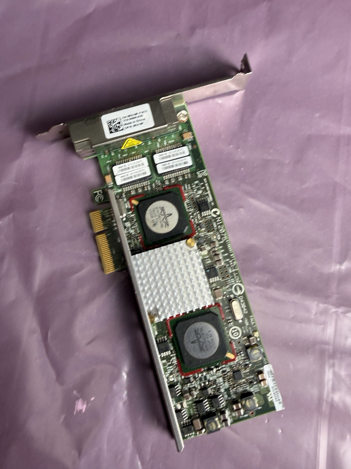 Dell 0R519P Broadcom NetXtreme II 5709 1Gbps Quad Port Network Adapter Card