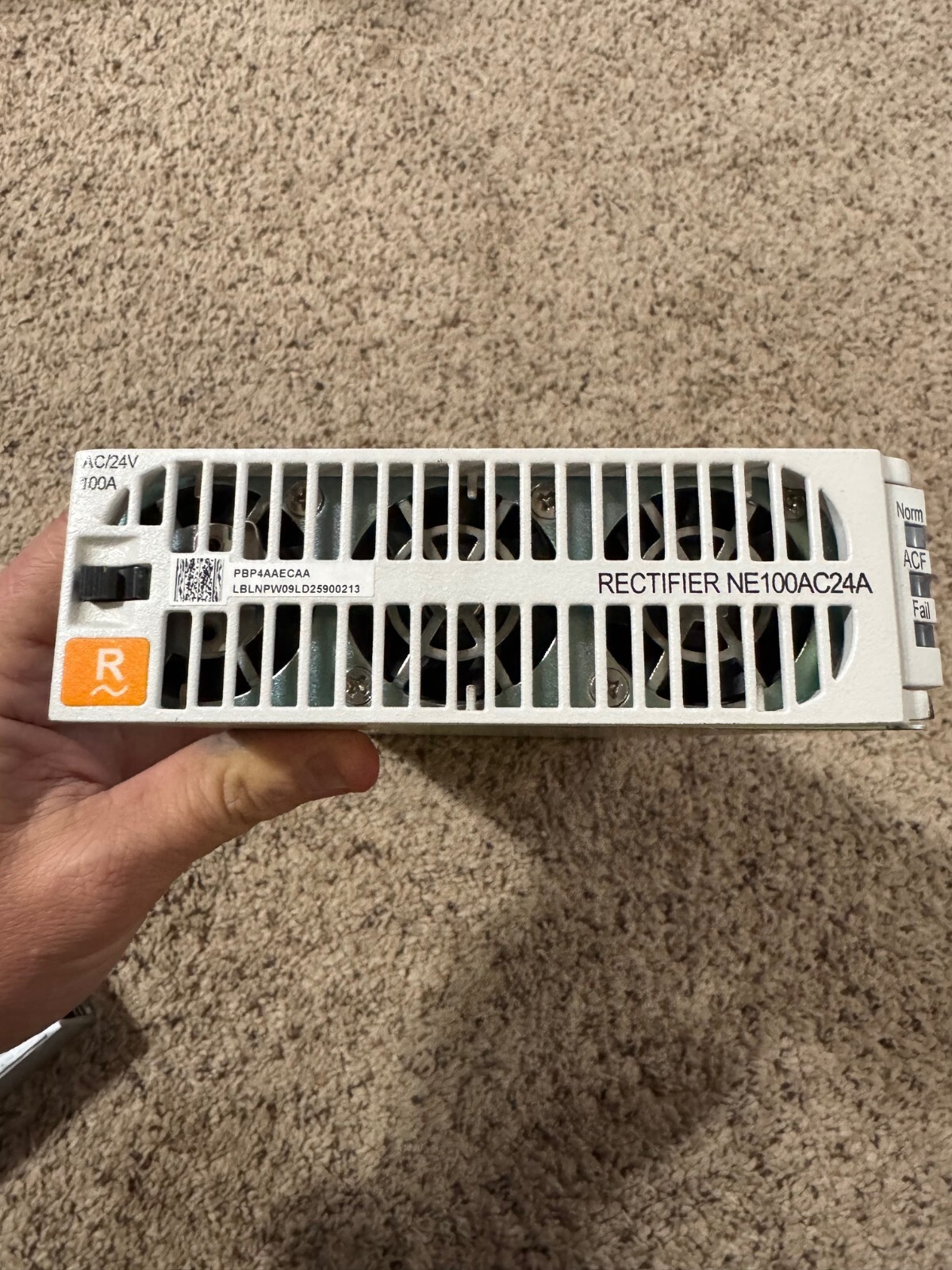 Lineage Power Rectifier NE 100AC24A DC Power Supply AC/24V 100A GE