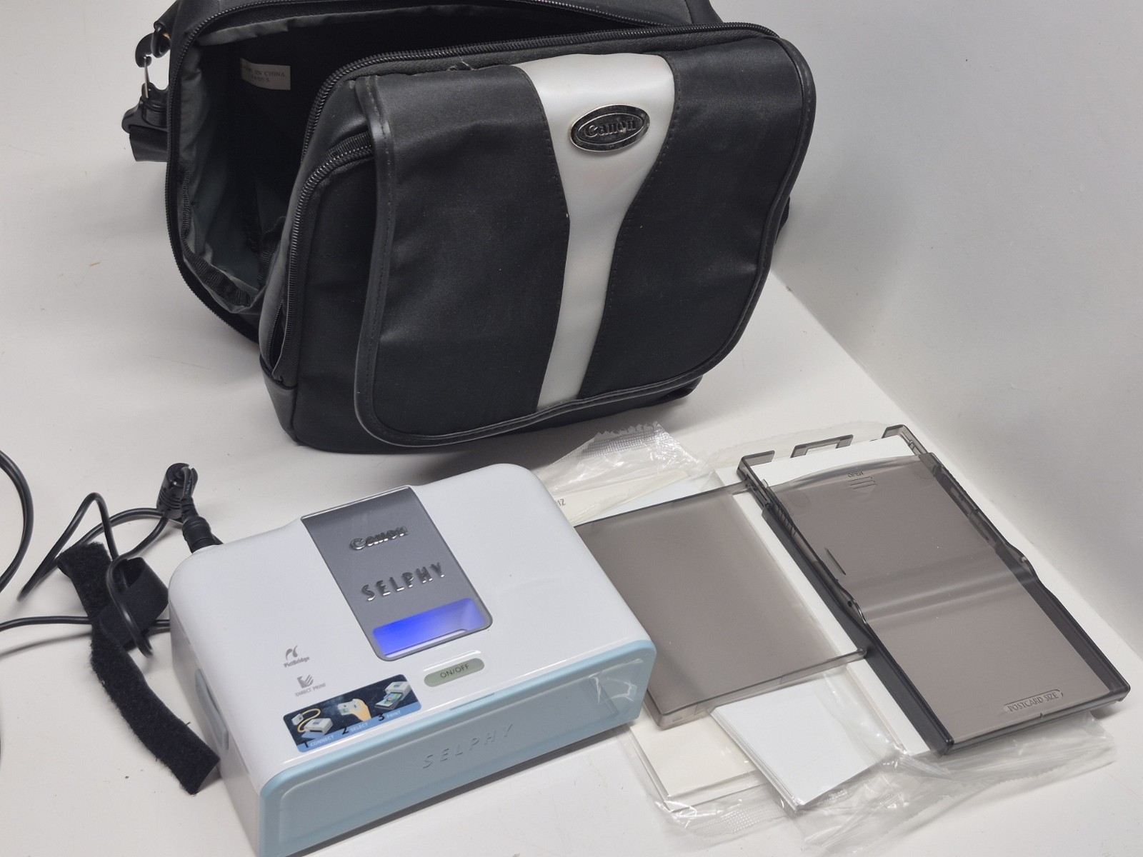 Canon SELPHY CP510 Dye-Sub Photo Printer USB 4x6 w/ CA-CP200 