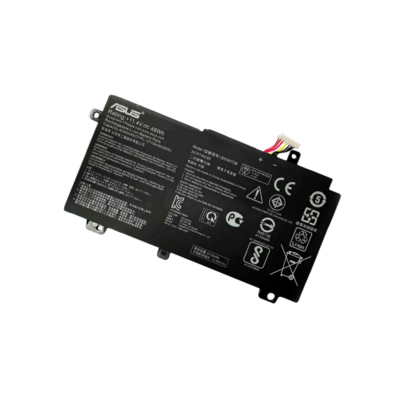 OEM Genuine B31N1726 Battery For ASUS ROG Strix G15 G512 G512LI G531 G531G FX86