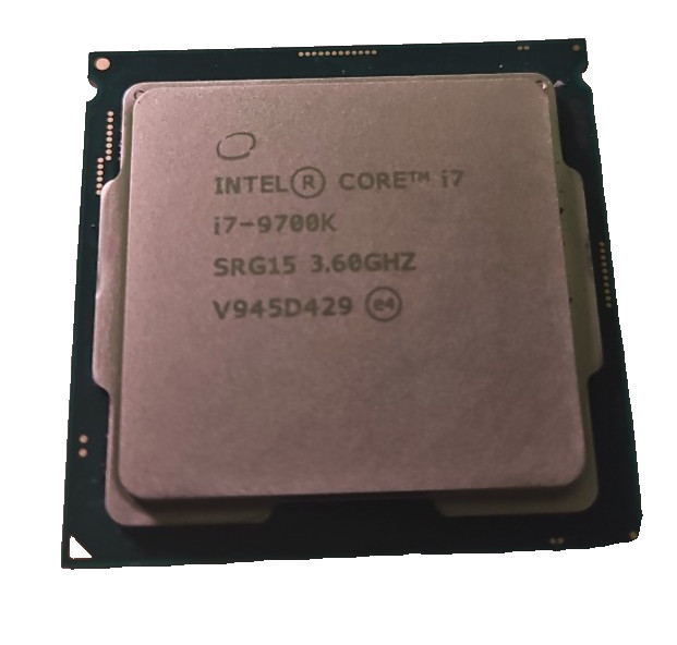 Intel Core i7-9700K SRG15 3.60GHz 8-Core Desktop CPU Processor LGA1151 12MB