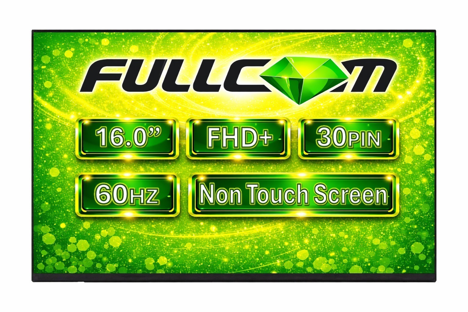 (Non Touch) 16.0 Inch IPS (No Brackets) B160UAN01.L WUXGA 1920x1200 30 Pin Matte