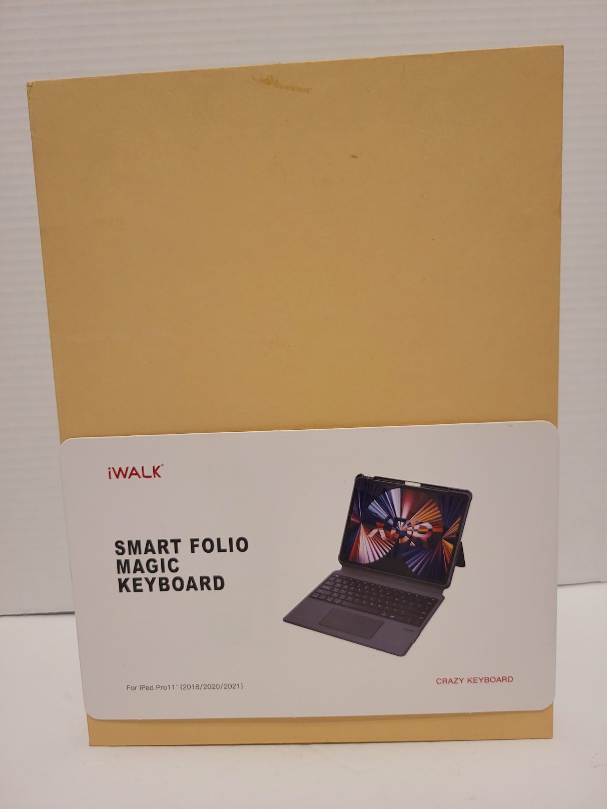 NEW IWalk Smart Folio Magic Keyboard For IPAD PRO 11 Case Crazy Keyboard