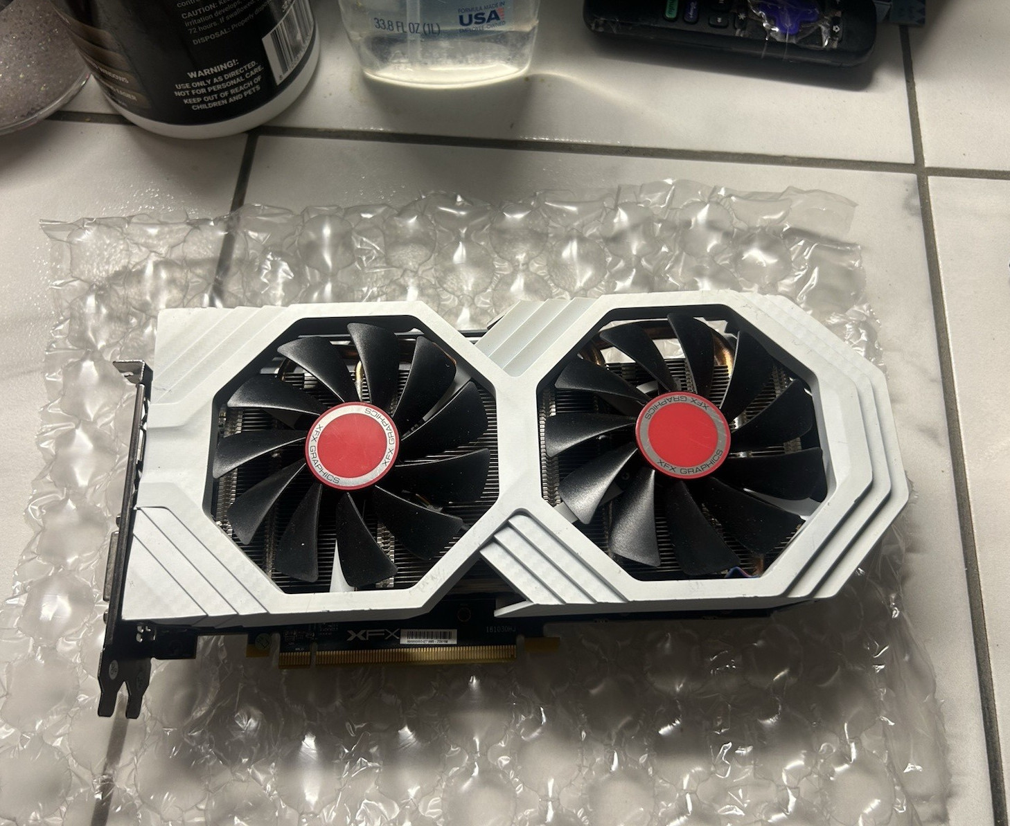 XFX AMD Radeon Dual Fan PCIe x16 GPU DVI HDMI DP Multiple Monitor Support