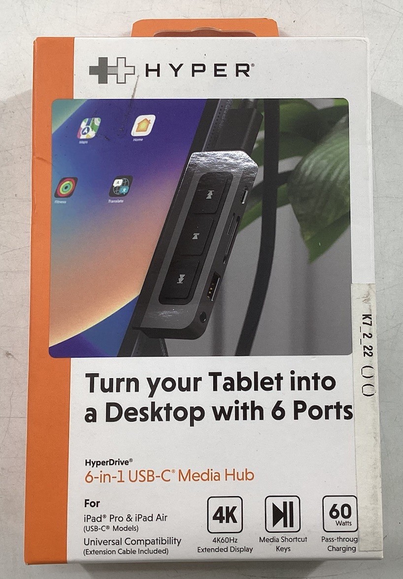 HyperDrive 6-in-1  USB-C  Media Hub