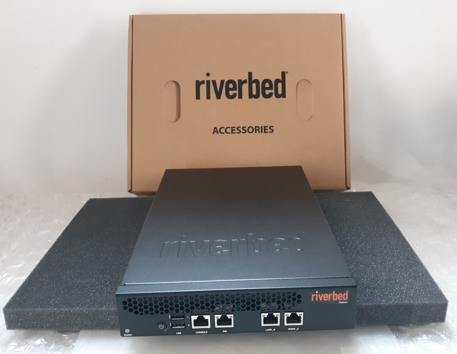 Riverbed Steelhead CXA-00255-b010 DTADA Network Appliance w/ AC+Accessories NEW