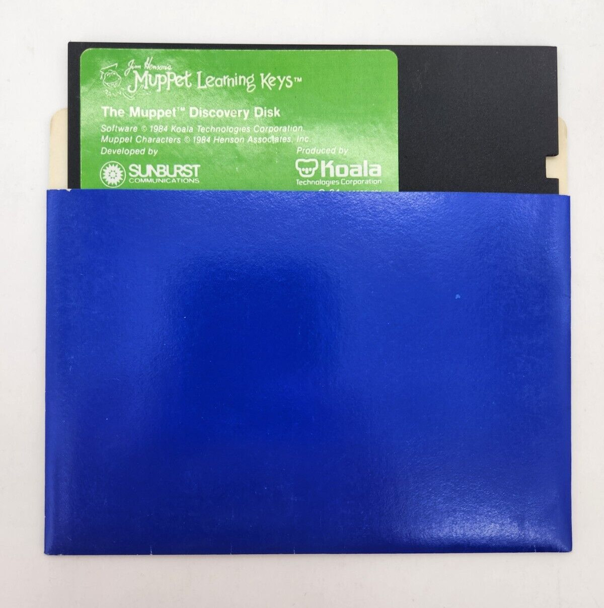 Commodore 64 Jim Henson's MUPPET Learning Keys 1984 by Koala Sunburst - Untested