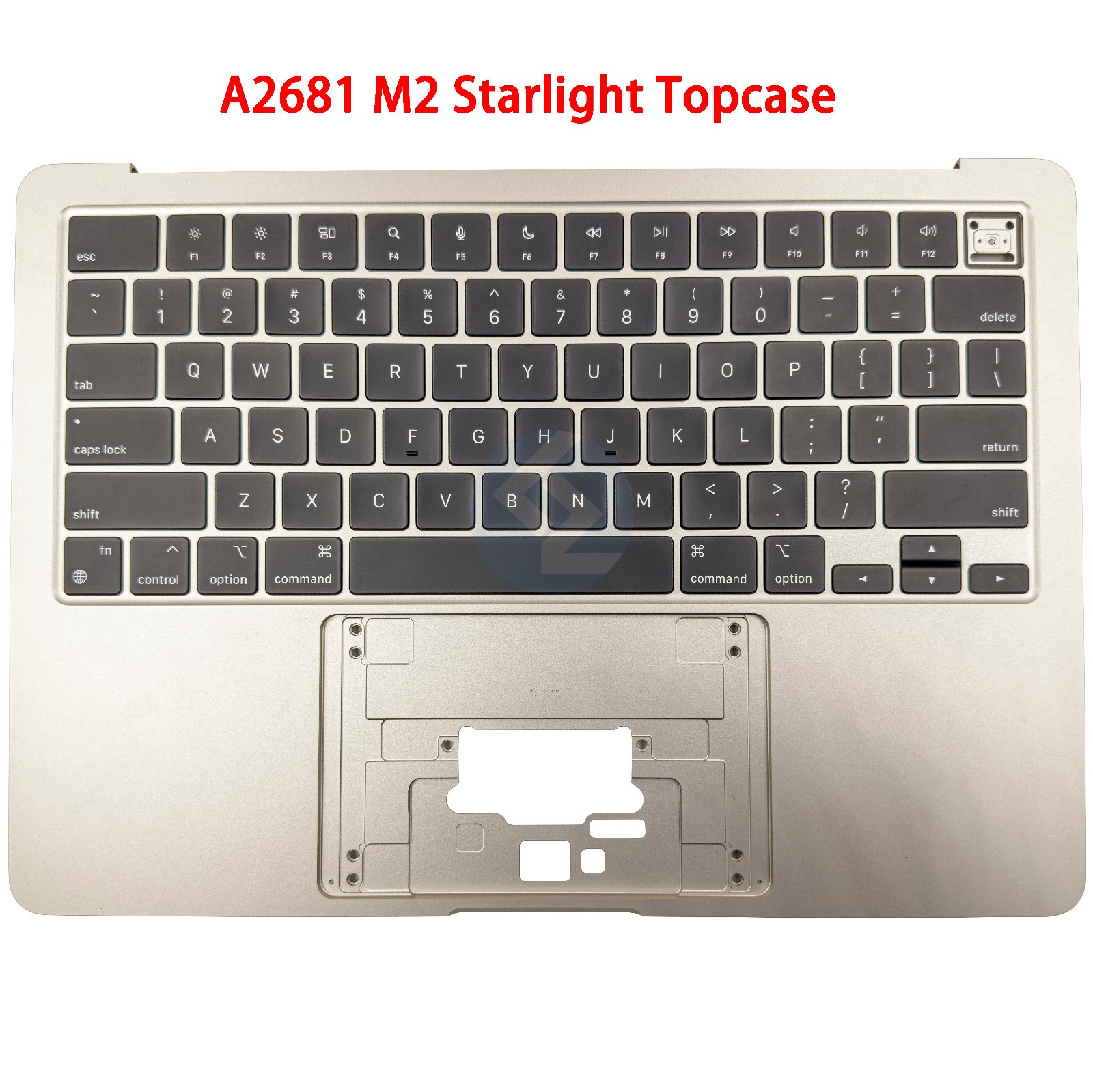 Grade A Starlight US Keyboard Topcase Battery A2669 Macbook Air 13" A2681 2022