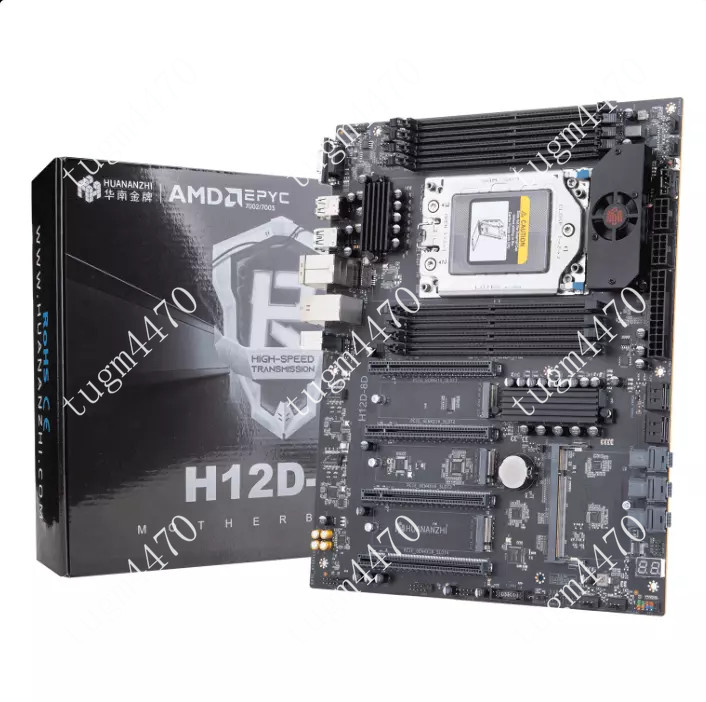 South H12D-8D SP3 motherboard performance=Supermicro h12ssl-i support 7002-7003