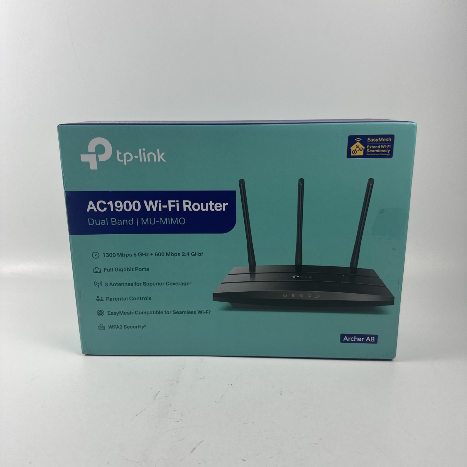 TP-Link Archer A8 AC1900 | Dual Band | MU-MIMO Wi-Fi Router Wireless.