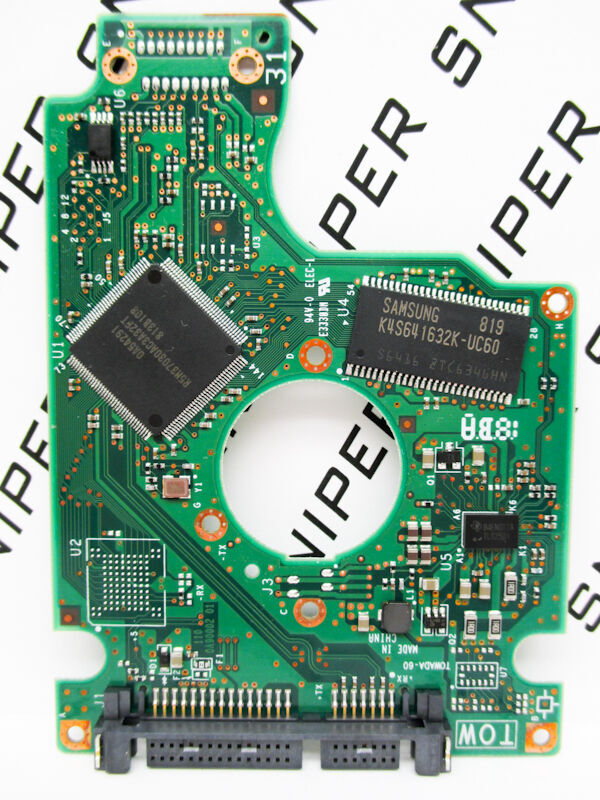 PCB - Hitachi 80GB HTS542580K9SA00 SATA 0A54891 Hard Drive DA2100 DA1803A Board