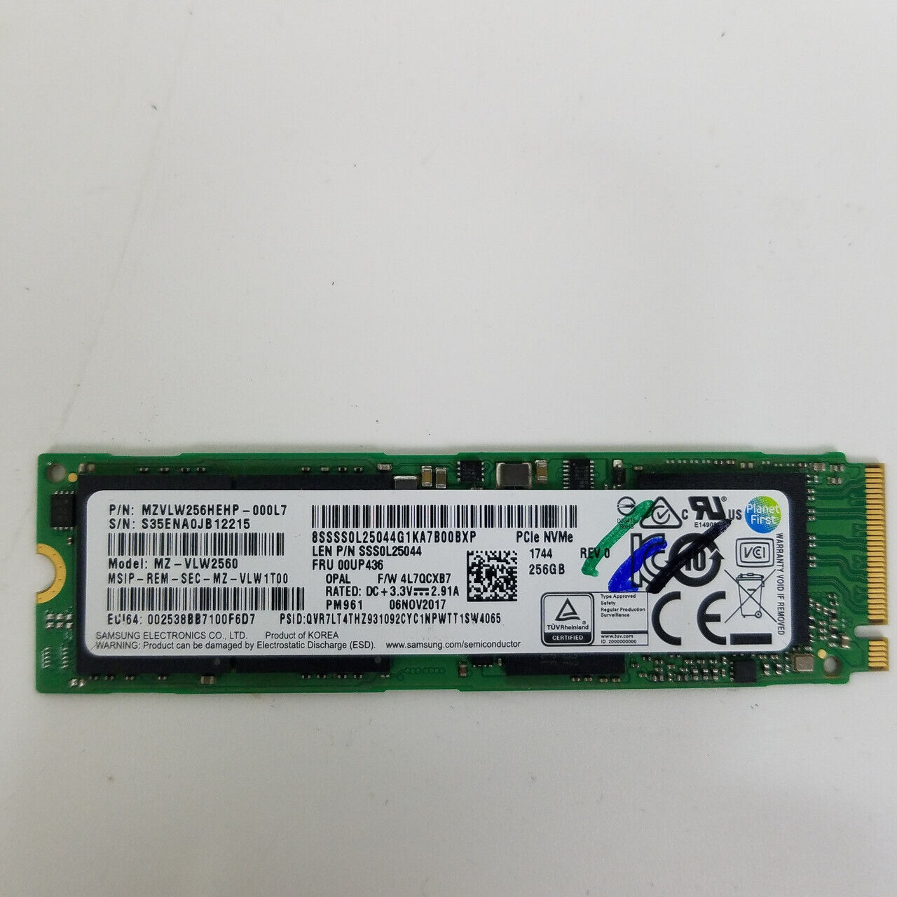 256GB M.2 NVME SSD 2280 | Grade A
