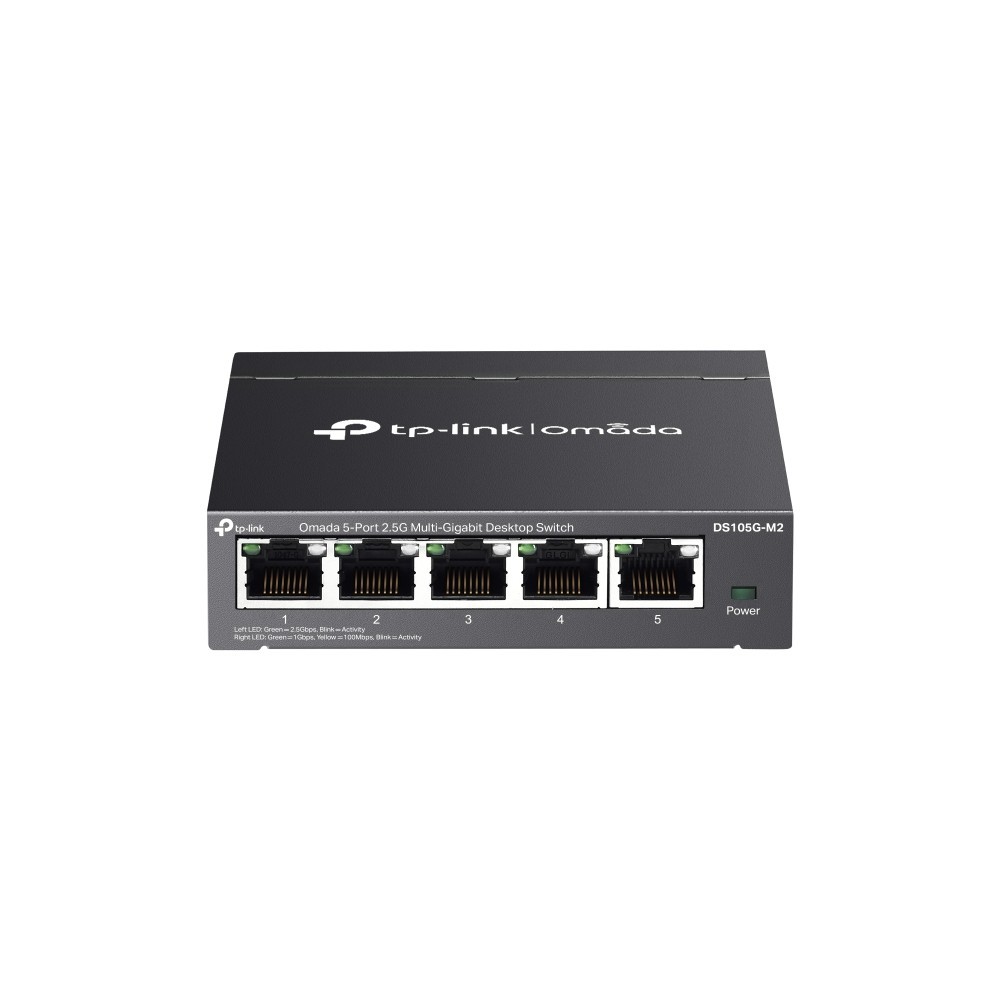 TP-Link Omada 5-Port 2.5G Multi-Gigabit Desktop Switch DS105G-M2