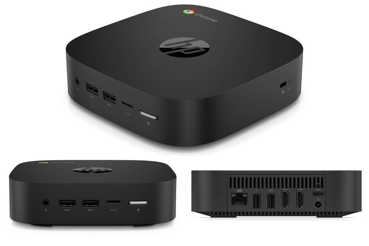 HP Chromebox G3 Mini PC Intel Core i7-10610U 8GB RAM, 128GB SSD, ChromeOS