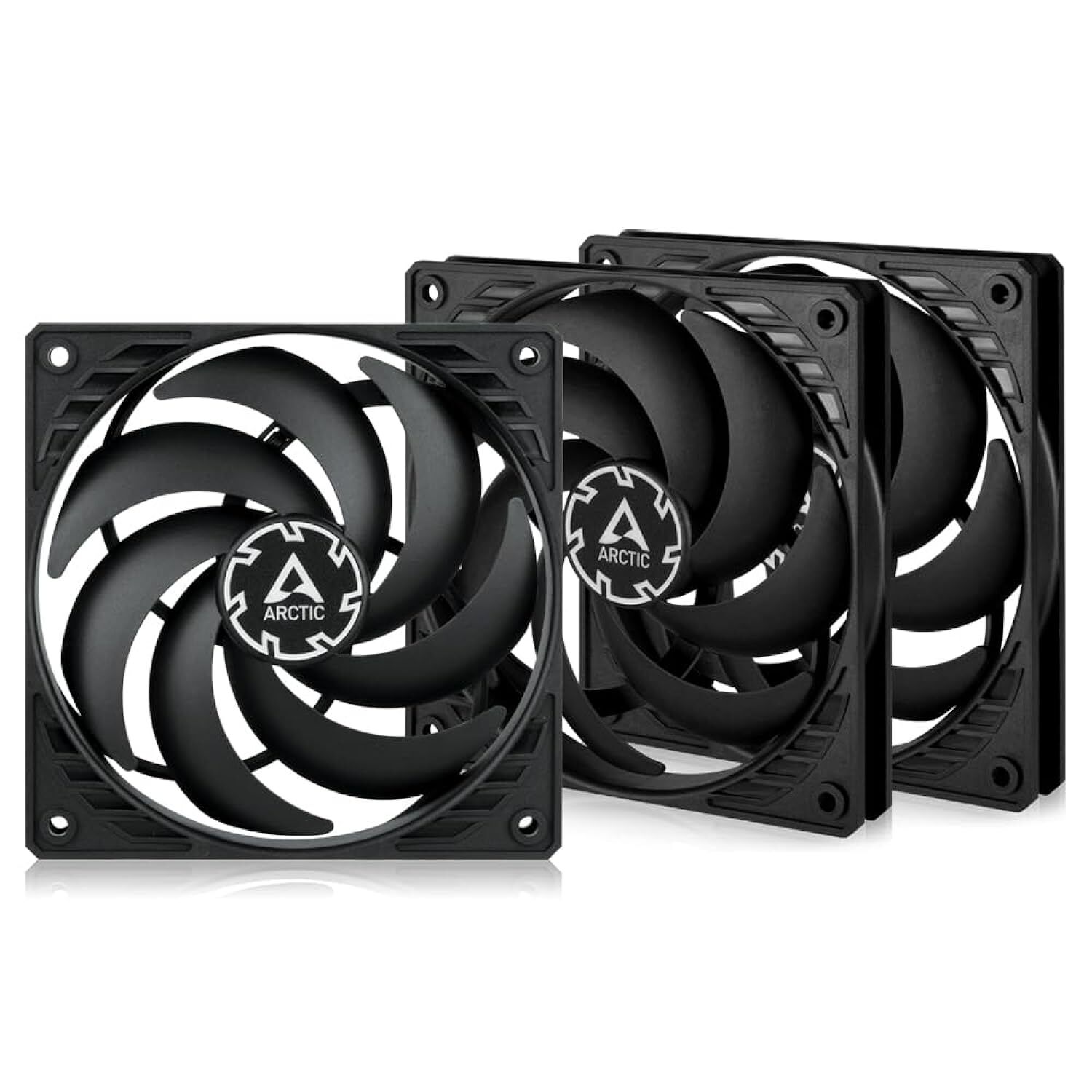Arctic P12 Slim Pwm Pst (3 Pack) - 120 Mm Case Fan With Pwm Sharing Technology