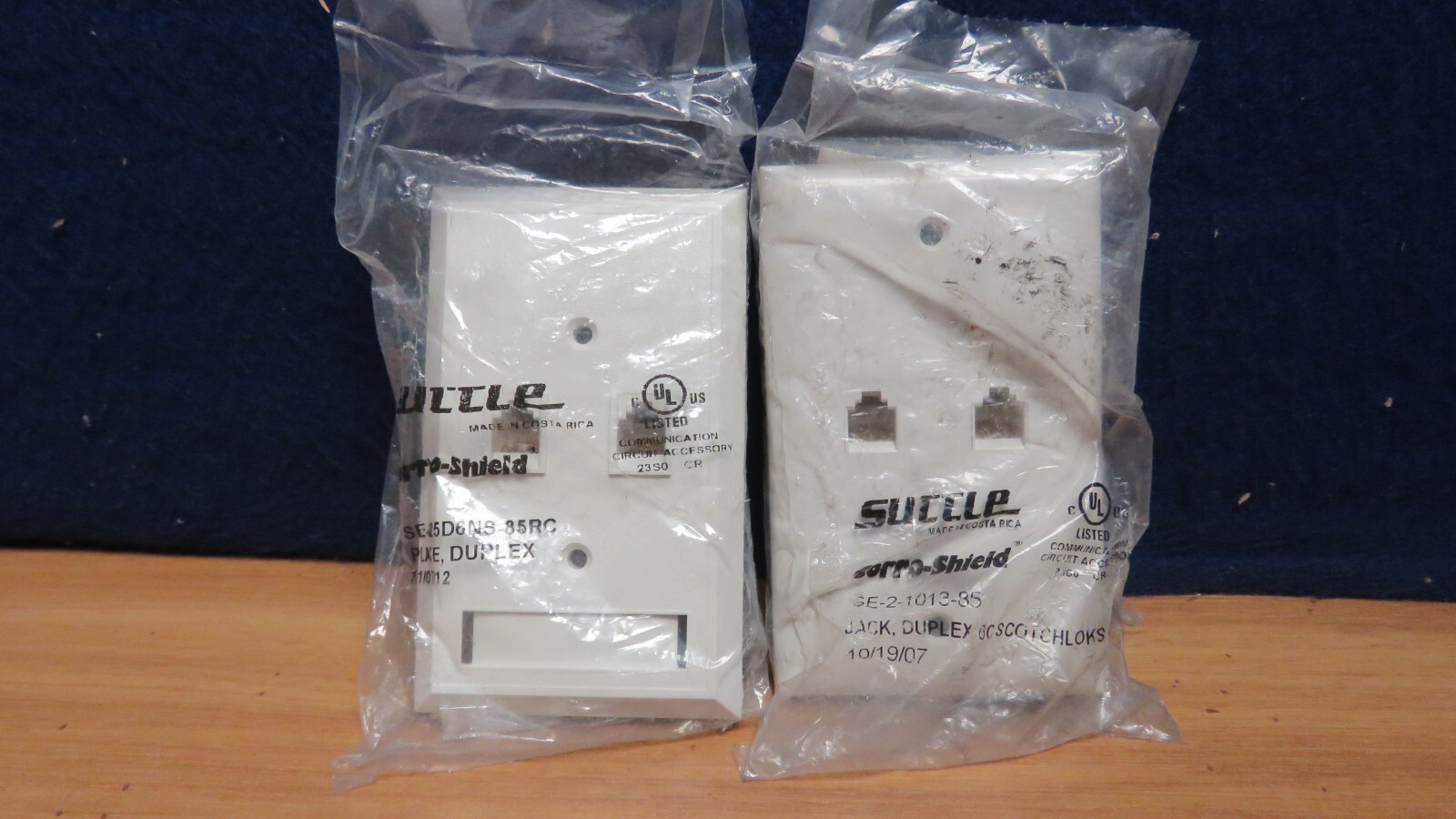2 PCS SUTTLE DUPLEX PLATES SEALED 614411