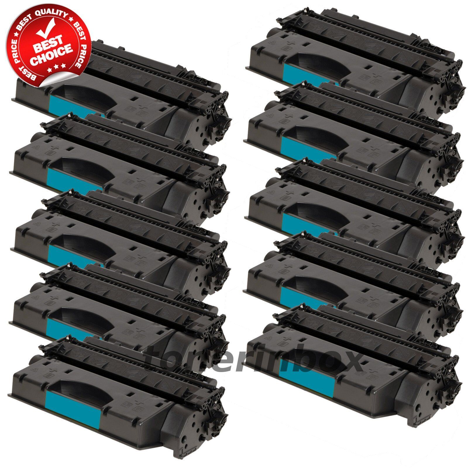 10pk Compatible CE505X 05X HY Toner Cartridges for LaserJet P2055 P2055dn P2055x
