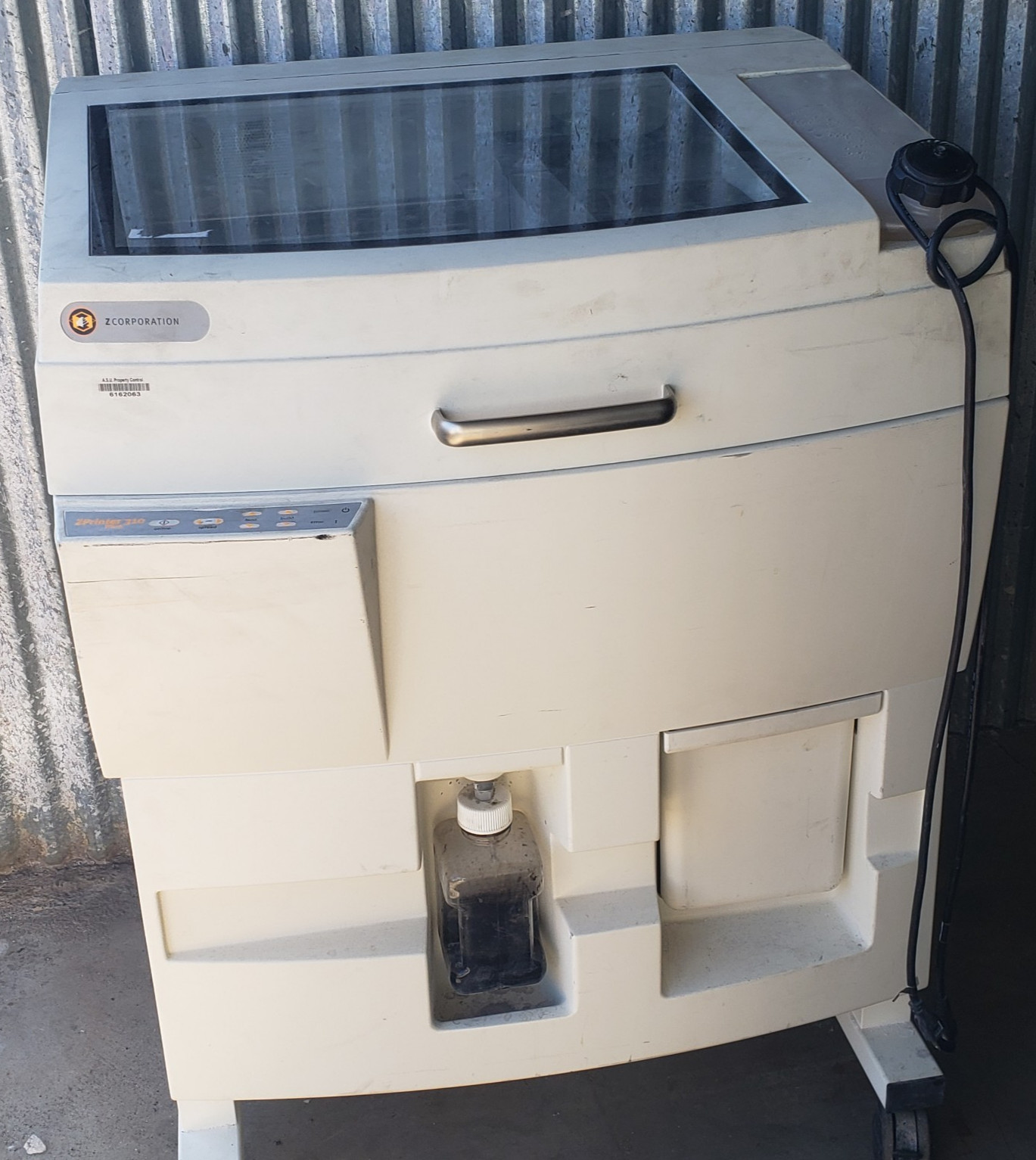 Z CORP ZPRINTER 310 PLUS 3D PRINTER PROTOTYPING BINDER JETTING POWDER