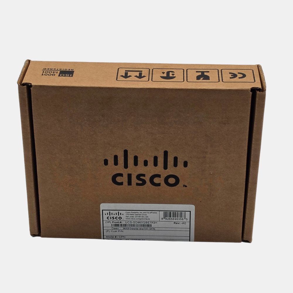 NEW Cisco UCS-SD960GBE1K9 960GB Enterprise SATA SSD 2.5" OEM Factory Sealed