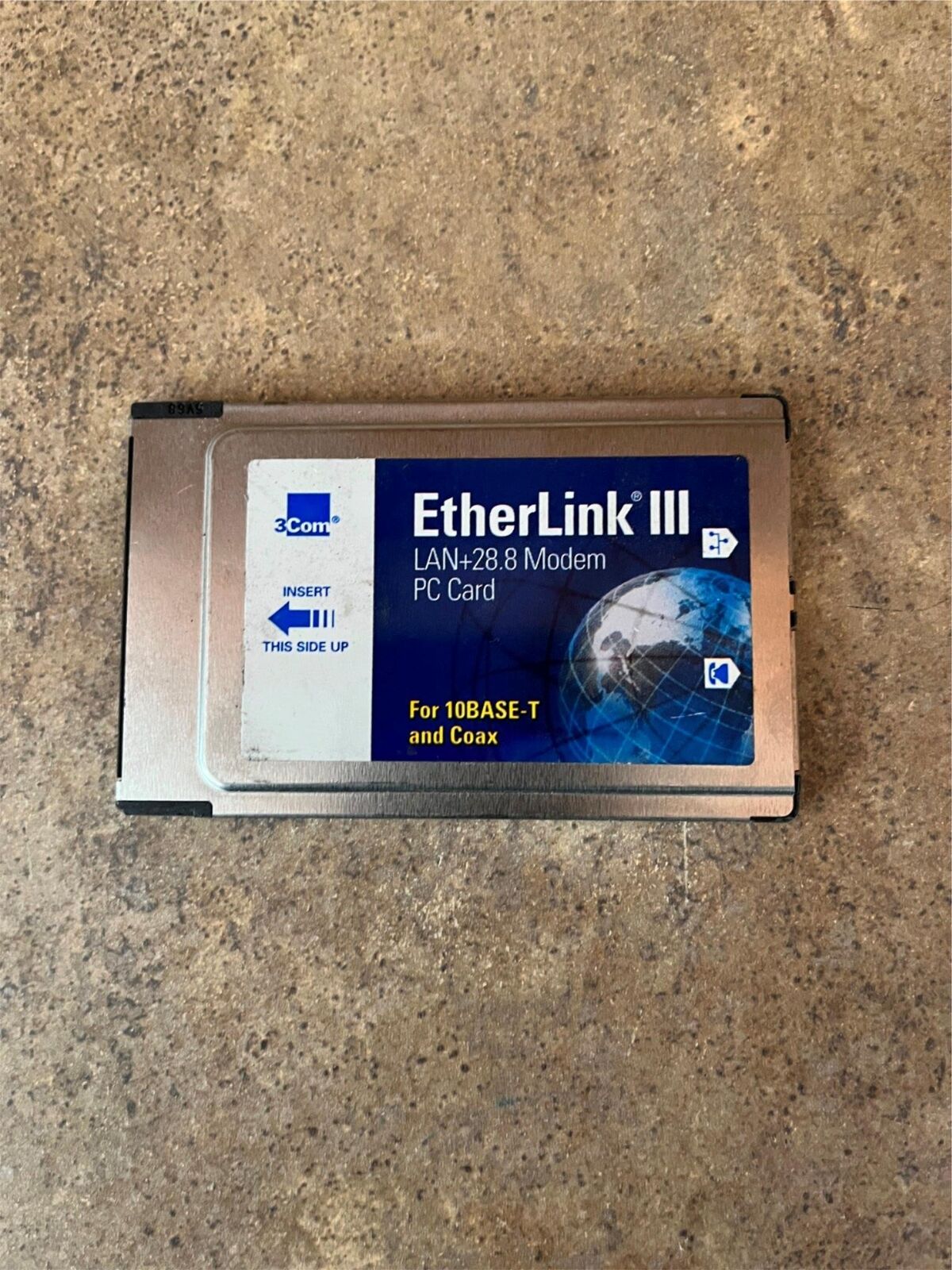 3COM ETHERLINK PCMCIA ETHERNET LAN + MODEM PC CARD 3C562B/3C563B N5-4(5)
