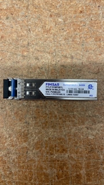 FTLF1318P3BTL Finisar 1.25Gb/s RoHS Compliant 1310nm SFP Transceiver Retail